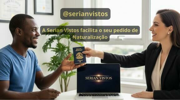 Imagem ilustrativa para o artigo Naturalização brasileira: como a assessoria da Serian Vistos pode facilitar seu processo